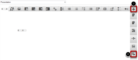 Step 2: Click on the Interactive Video Component Icon